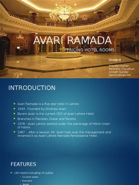 Avari Ramada Hotel Pricing Hotel Rooms Pdf Kindle Editon