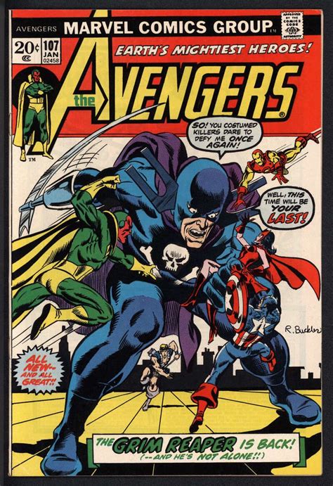 Avengers 107 Grim Reaper Appearance  Kindle Editon