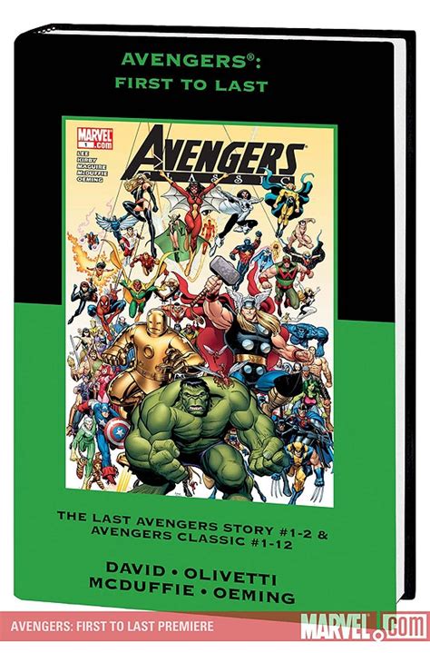 Avengers First to Last Direct Market Edition Hardcover Kindle Editon