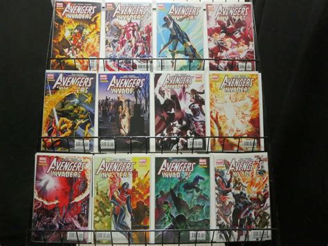 Avengers Invaders 12345 and 6 of 12 Set 2008 Volume 1 Doc