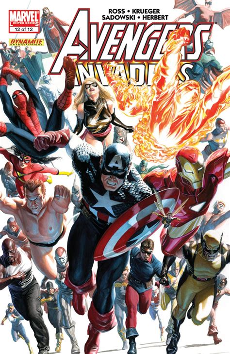 Avengers Invaders 2008-2009 8 of 12 Kindle Editon