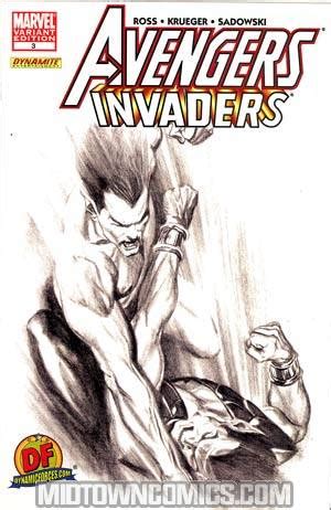 Avengers Invaders 3 Exclusive Alex Ross Variant Cover Limited Edition CGC 98 Epub