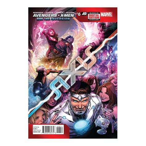 Avengers and X-Men Axis 6 of 9 Act II Inversion Esad Ribic Variant Cover PDF