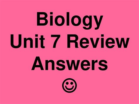 Aventa Learning Answers Biology Unit 7 Exams Doc