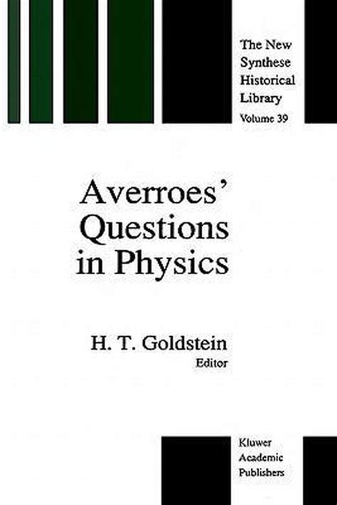Averroes Questions in Physics Kindle Editon