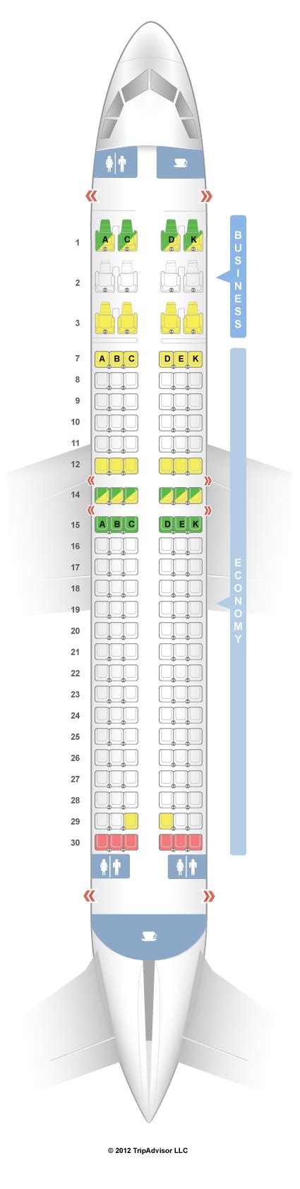 Avianca Seat Chart