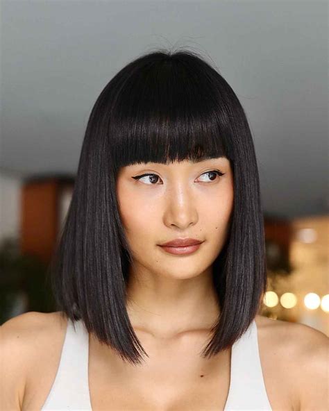 Avoid Blunt Bangs: