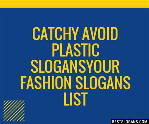 Avoid Generic Slogans: