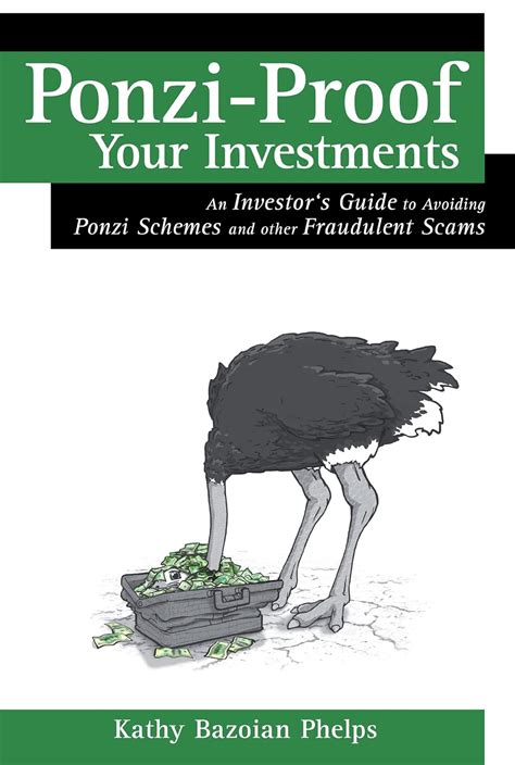 Avoid Ponzi schemes and other fraudulent investments.