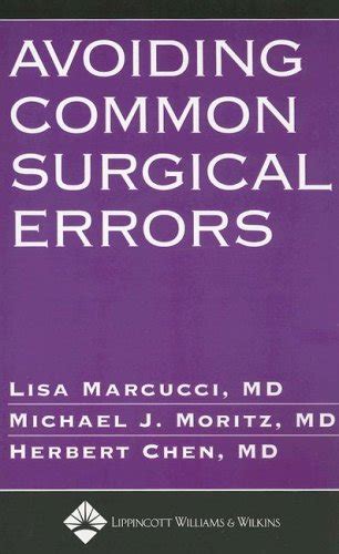 Avoiding Common Surgical Errors 1st Edition Epub