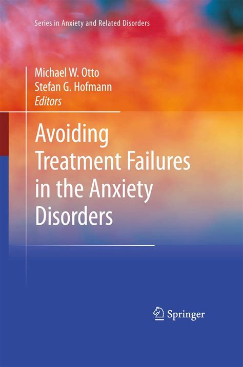 Avoiding Treatment Failures in the Anxiety Disorders Kindle Editon