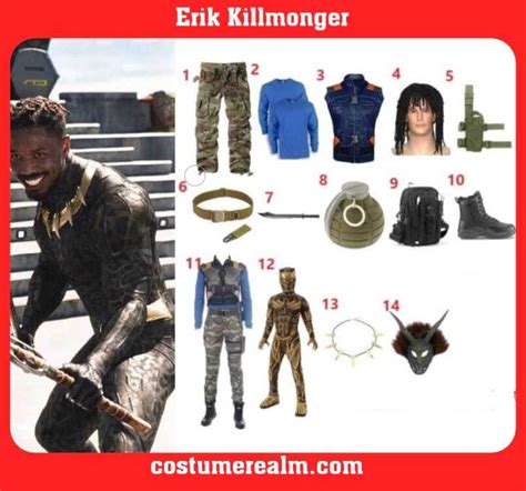 Awaken the Warrior Within: A Comprehensive Guide to the Killmonger Costume