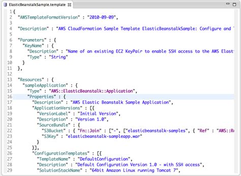 Aws Cloudformation Sample Template