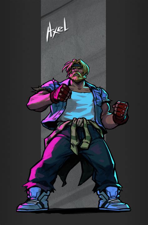 Axel Streets of Rage: Unleash Your Fighting Prowess