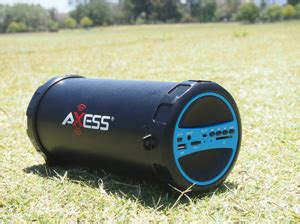 Axess SPBT1031 BL Portable Bluetooth Cylinder Epub