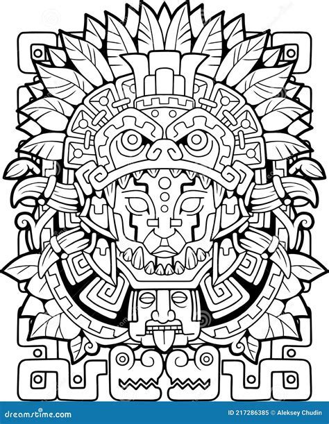 Aztec Coloring Sheets: A Journey into the Vibrant Past