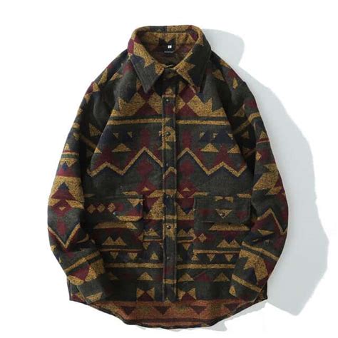 Aztec Flannel Shirt: A Timeless Wardrobe Staple