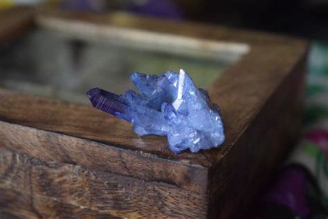 Azure Crystals: A Celestial Connection