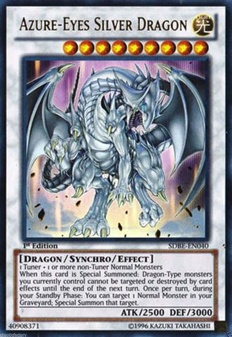 Azure Eyes Silver Dragon: Conquer the Skies with 7,500 Points