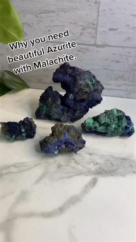 Azurite Malachite: A Journey into Tranquility, Confidence, and Spiritual Evolution