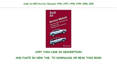 B5 SERVICE MANUAL Ebook Doc