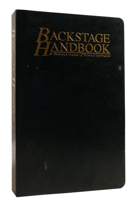 BACKSTAGE HANDBOOK 3RD EDITION Ebook Reader