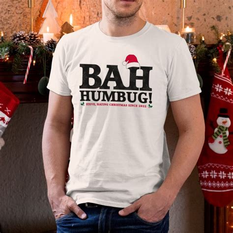 BAH HUMBUG SHIRT: Express Your Holiday Spirit with Sarcasm