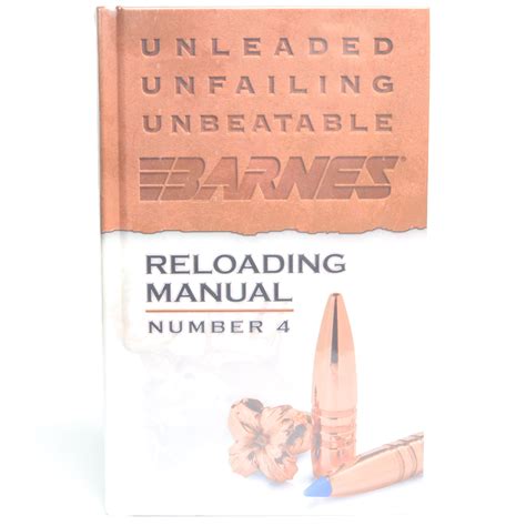 BARNES RELOADING MANUAL 4 DOWNLOAD Ebook Doc