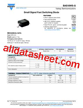 BAS16WS-G3-08: The Ultimate Guide to Understanding, Selecting, and Installing the Optimal Diode for Your Application