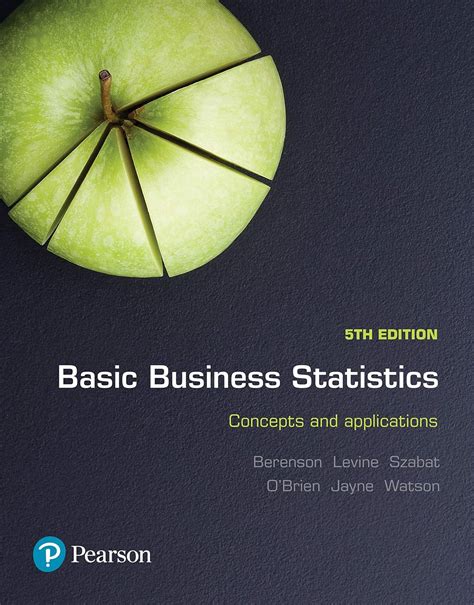 BASIC BUSINESS STATISTICS 3RD EDITION BERENSON Ebook Kindle Editon