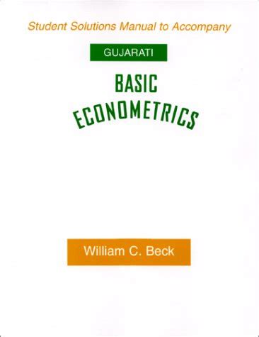 BASIC ECONOMETRICS GUJARATI FIFTH EDITION SOLUTIONS MANUAL Ebook PDF