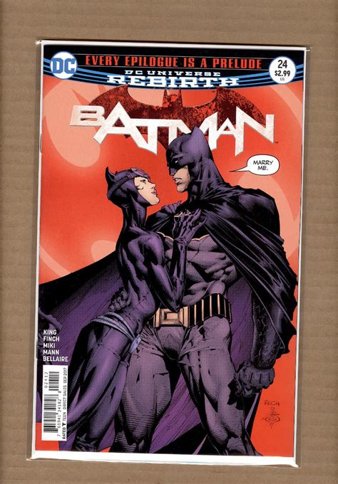 BATMAN 24 2ND PRINTING PROPOSAL TO CATWOMAN Reader