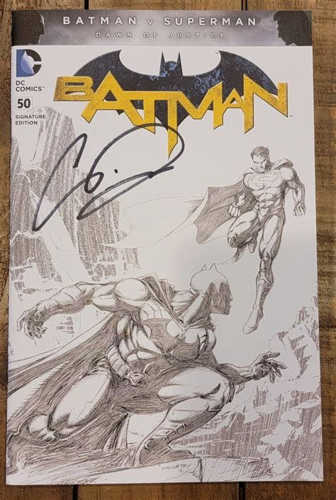 BATMAN 50 SIGNATURE EDITION SIGNED BY CHRIS DAUGHTRY Epub