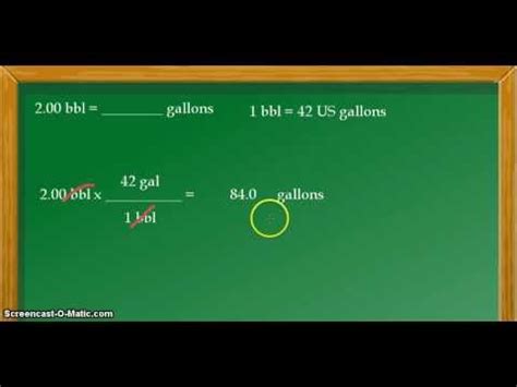 BBL to Gallon Conversion: A Comprehensive Guide