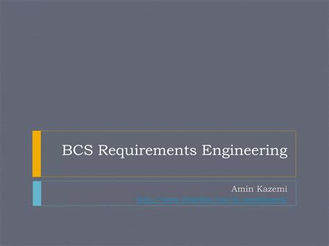 BCS REQUIREMENTS ENGINEERING SAMPLE PAPER Ebook Epub