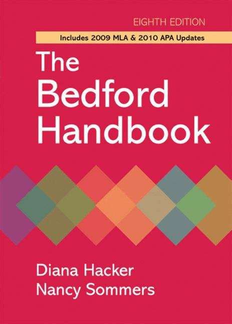 BEDFORD HANDBOOK 8TH EDITION EXERCISES ANSWERS Ebook PDF