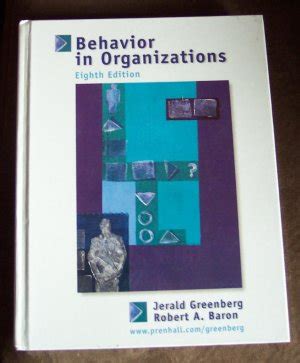 BEHAVIOR IN ORGANIZATIONS 8TH EDITION GREENBERG Ebook Epub