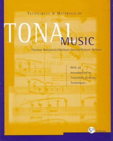 BENJAMIN HORVIT NELSON TECHNIQUES AND MATERIALS OF TONAL MUSIC 7TH ED: Download free PDF ebooks about BENJAMIN HORVIT NELSON TEC Epub