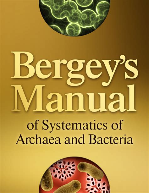 BERGEY MANUAL OF DETERMINATIVE BACTERIOLOGY 9TH EDITION Ebook Doc