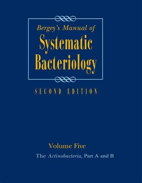 BERGEYS MANUAL OF SYSTEMATIC BACTERIOLOGY ENTEROBACTERIACEAE Ebook Kindle Editon