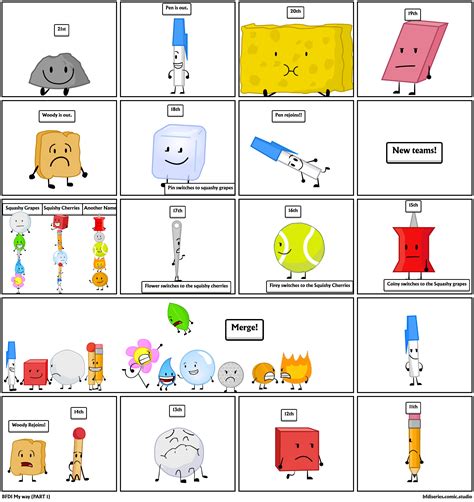 BFDI Comic Maker 2023: Unleash Your Imagination with Endless Possibilities