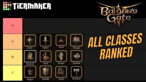 BG3 Best Classes: The Ultimate Tier List