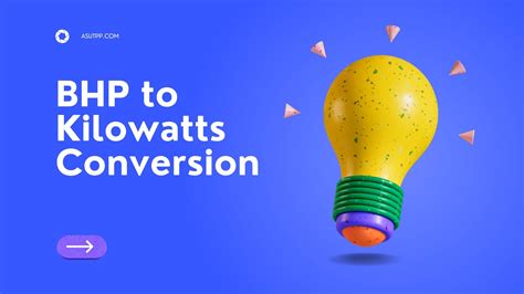 BHP to W Conversion: The Definitive Guide