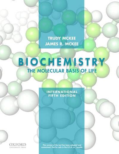 BIOCHEMISTRY MCKEE 5TH EDITION SOLUTIONS Ebook Doc