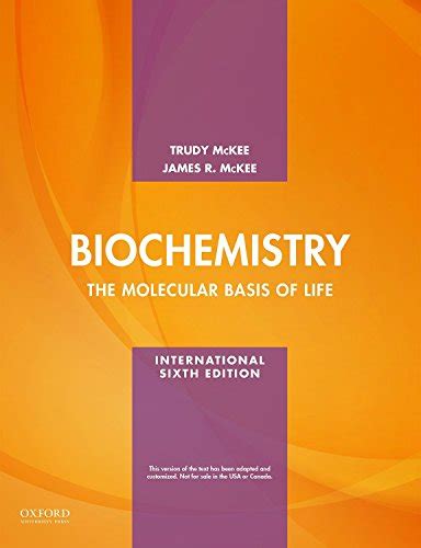 BIOCHEMISTRY THE MOLECULAR BASIS OF LIFE 4TH EDITION Ebook Reader