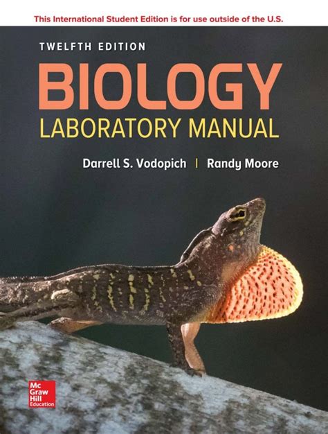 BIOLOGY LABORATORY MANUAL 6TH EDITION VODOPICH Ebook Reader