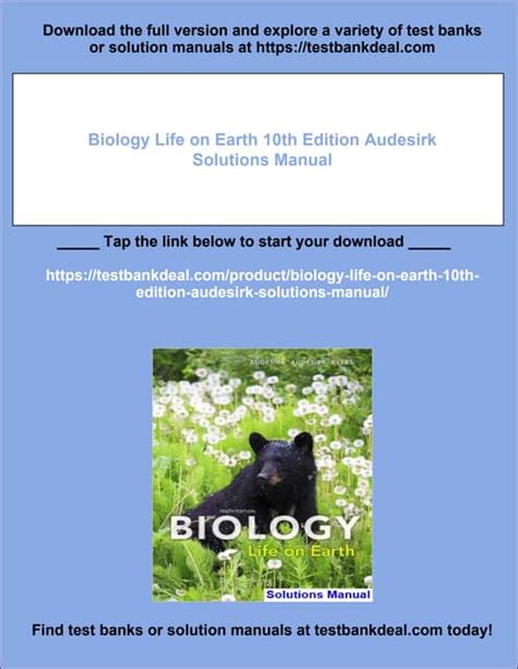 BIOLOGY LIFE ON EARTH 10TH EDITION Ebook Reader