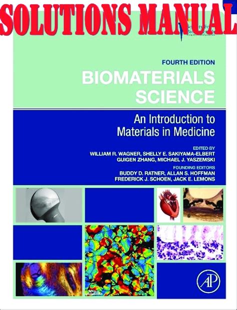 BIOMATERIALS AN INTRODUCTION SOLUTIONS MANUAL Ebook Kindle Editon