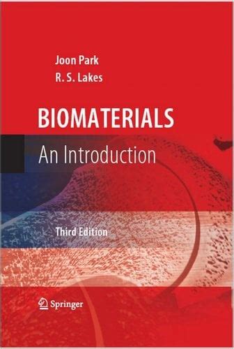 BIOMATERIALS JOON PARK SOLUTIONS Ebook Kindle Editon