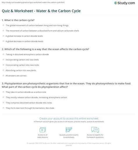 BIOZONE INTERNATIONAL THE CARBON CYCLE ANSWERS Ebook Doc
